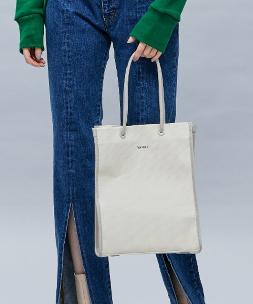 YAHKI(ヤーキ)の「【YAHKI/ヤーキ】YH-461(トートバッグ・レディース・ブラック/ベージュ・FREE)」の1枚目の写真