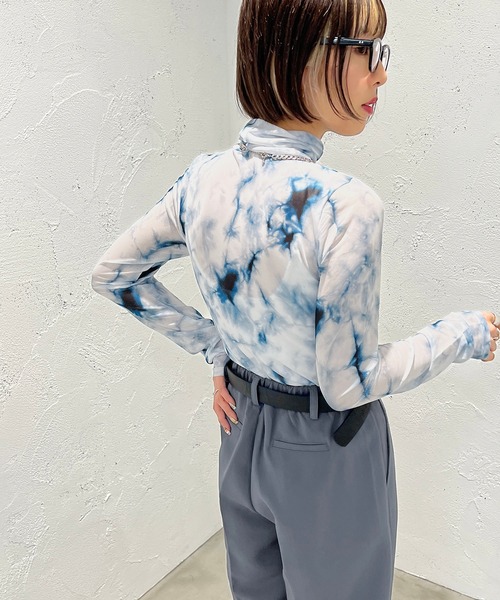 apres jour mignon（アプレジュールミニョン）の「柄カットインナー【ZOZOTOWN限定アイテム】（その他トップス・レディース・ブラック系その他/パープル系その他/グリーン系その他/ブラウン系その他・フリー/X-LARGE）」の8枚目の写真