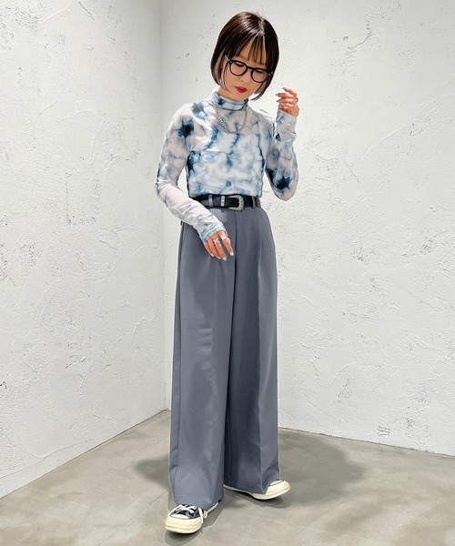 apres jour mignon（アプレジュールミニョン）の「柄カットインナー【ZOZOTOWN限定アイテム】（その他トップス・レディース・ブラック系その他/パープル系その他/グリーン系その他/ブラウン系その他・フリー/X-LARGE）」の10枚目の写真