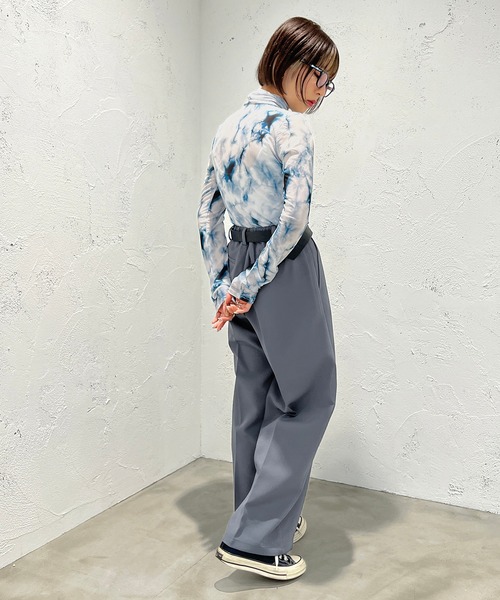 apres jour mignon（アプレジュールミニョン）の「柄カットインナー【ZOZOTOWN限定アイテム】（その他トップス・レディース・ブラック系その他/パープル系その他/グリーン系その他/ブラウン系その他・フリー/X-LARGE）」の11枚目の写真