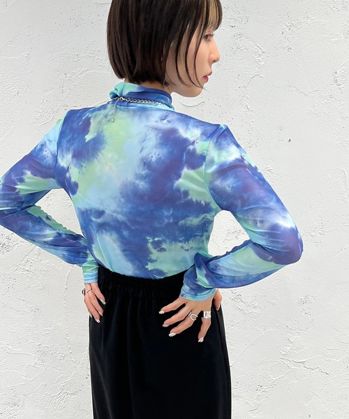 apres jour mignon（アプレジュールミニョン）の「柄カットインナー【ZOZOTOWN限定アイテム】（その他トップス・レディース・ブラック系その他/パープル系その他/グリーン系その他/ブラウン系その他・フリー/X-LARGE）」の20枚目の写真
