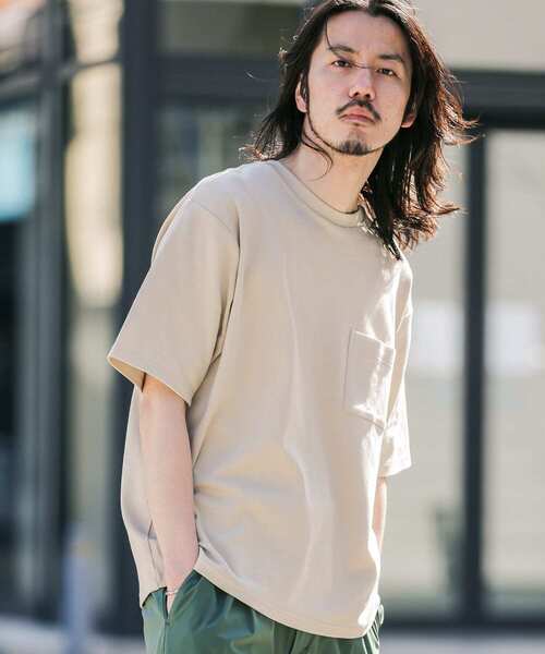 URBAN RESEARCH Sonny Label(アーバンリサーチサニーレーベル)の「コンパクトスムースTシャツ(Tシャツ/カットソー・メンズ・ホワイト/ブラック/イエロー/ブルー/グレー系その他・MEDIUM/LARGE)」の4枚目の写真