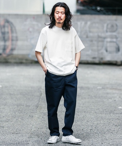 URBAN RESEARCH Sonny Label(アーバンリサーチサニーレーベル)の「コンパクトスムースTシャツ(Tシャツ/カットソー・メンズ・ホワイト/ブラック/イエロー/ブルー/グレー系その他・MEDIUM/LARGE)」の6枚目の写真