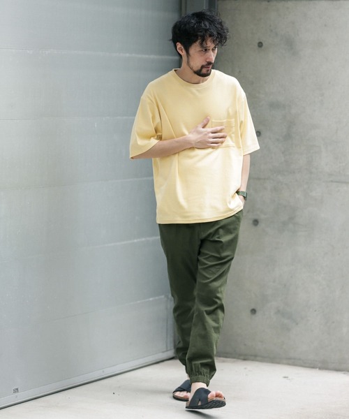URBAN RESEARCH Sonny Label(アーバンリサーチサニーレーベル)の「コンパクトスムースTシャツ(Tシャツ/カットソー・メンズ・ホワイト/ブラック/イエロー/ブルー/グレー系その他・MEDIUM/LARGE)」の7枚目の写真