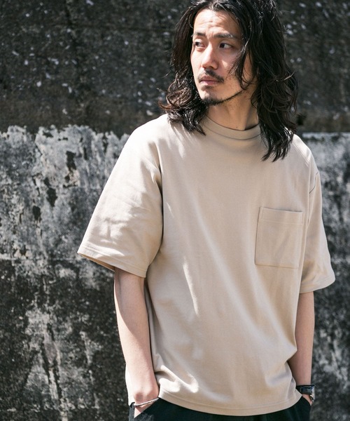 URBAN RESEARCH Sonny Label(アーバンリサーチサニーレーベル)の「コンパクトスムースTシャツ(Tシャツ/カットソー・メンズ・ホワイト/ブラック/イエロー/ブルー/グレー系その他・MEDIUM/LARGE)」の10枚目の写真