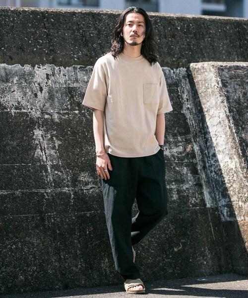 URBAN RESEARCH Sonny Label(アーバンリサーチサニーレーベル)の「コンパクトスムースTシャツ(Tシャツ/カットソー・メンズ・ホワイト/ブラック/イエロー/ブルー/グレー系その他・MEDIUM/LARGE)」の11枚目の写真