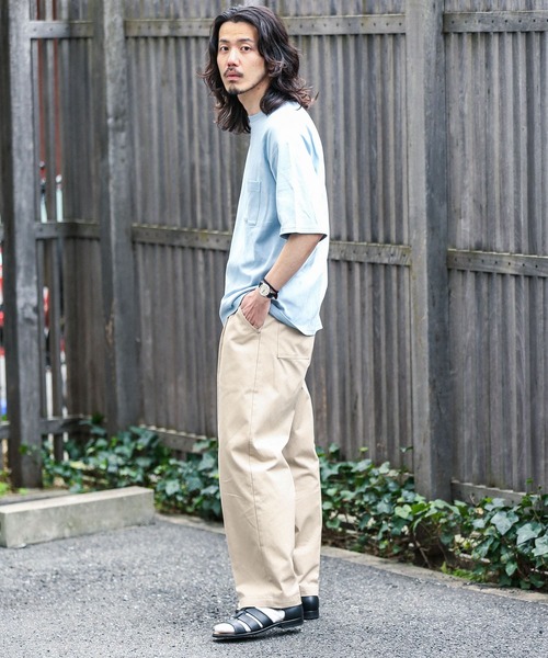 URBAN RESEARCH Sonny Label(アーバンリサーチサニーレーベル)の「コンパクトスムースTシャツ(Tシャツ/カットソー・メンズ・ホワイト/ブラック/イエロー/ブルー/グレー系その他・MEDIUM/LARGE)」の14枚目の写真