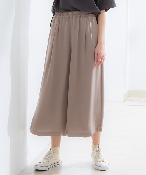 Honeys（ハニーズ）の「スカーチョ（その他パンツ・レディース・ベージュ/ブラック/ピンク系その他/ブラック系その他/ネイビー/モカ/サックスブルー/ブルー系その他2/ブルー系その他・S/LL/M/L）」の4枚目の写真