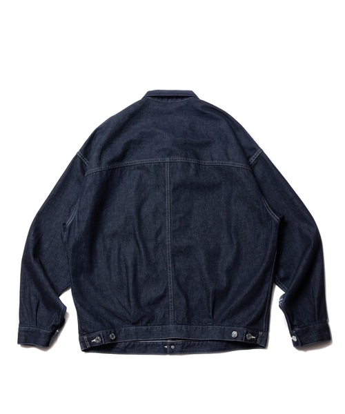 COOTIE PRODUCTIONS（クーティープロダクションズ）の「Raza Denim Jacket（デニムジャケット・メンズ・インディゴブルー・MEDIUM/LARGE/X-LARGE/SMALL）」の2枚目の写真