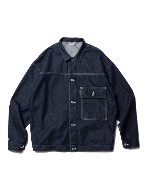 COOTIE PRODUCTIONS（クーティープロダクションズ）の「Raza Denim Jacket（デニムジャケット・メンズ・インディゴブルー・MEDIUM/LARGE/X-LARGE/SMALL）」の3枚目の写真