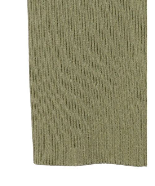 earth music&ecology（アースミュージックアンドエコロジー）の「リサイクルポリエステルブレンド2wayタンクトップ（タンクトップ・レディース・ブラック/カーキ/アイボリー/グレイッシュベージュ・S/M）」の20枚目の写真