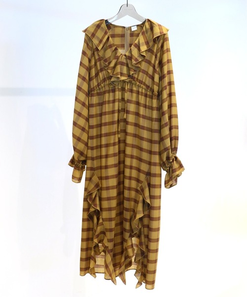 ブランド古着 長袖ワンピース ワンピース Elin エリン のファッション通販 Zozoused