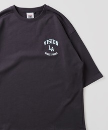 【VISION STREET WEAR】ベースボールロゴ裏毛クルーネックTシャツ