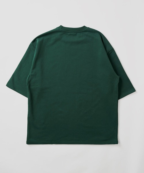 VISION STREET WEAR(ヴィジョンストリートウェア)の「【VISION STREET WEAR】ベースボールロゴ裏毛クルーネックTシャツ(Tシャツ/カットソー・メンズ・グリーン/チャコールグレー/キナリ/ネイビー・LARGE/MEDIUM/X-LARGE)」の10枚目の写真