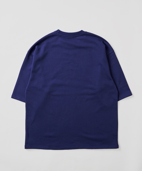 VISION STREET WEAR(ヴィジョンストリートウェア)の「【VISION STREET WEAR】ベースボールロゴ裏毛クルーネックTシャツ(Tシャツ/カットソー・メンズ・グリーン/チャコールグレー/キナリ/ネイビー・LARGE/MEDIUM/X-LARGE)」の8枚目の写真