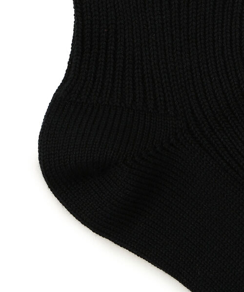 MARCOMONDE（マルコモンド）の「MARCOMONDE（マルコモンド）ONMM/XXXXX ソックス/メンズ（ソックス/靴下・メンズ・ホワイト/ブラック・FREE）」の4枚目の写真