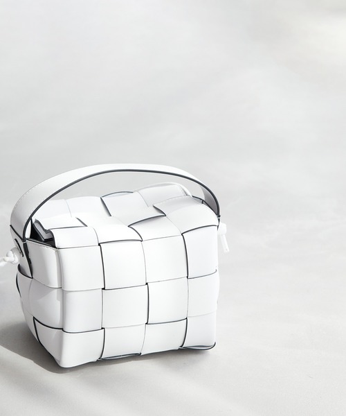 ROPE'(ロペ)の「2WAYイントレチャートミニバッグ(ハンドバッグ・レディース・ブラック/サックスブルー/ホワイト・FREE)」の10枚目の写真