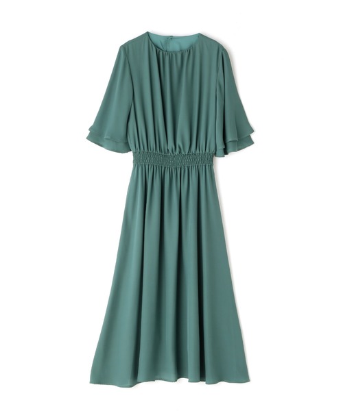 N.（N. Natural Beauty Basic）（エヌエヌナチュラルビューティーベーシック）の「◆ウエストシャーリングフレアワンピース（ワンピース・レディース・ブラック/ブルー/グリーン/モカ・MEDIUM）」の22枚目の写真