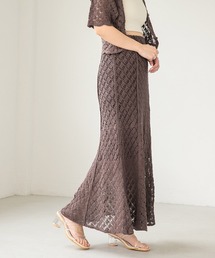 クロシェニットマーメイドスカート 275507