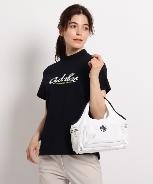 adabat（アダバット）の「◆カートポーチ（ハンドバッグ・レディース・ネイビー/ホワイト/レモンイエロー・00）」の18枚目の写真