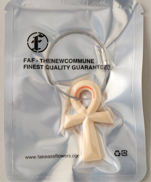 FAF（フェイク アス フラワーズ）の「【FAF (FAKE ASS FLOWERS) / フェイク アス フラワーズ】ANKH KEY RING（キーホルダー・メンズ・その他・FREE）」の2枚目の写真