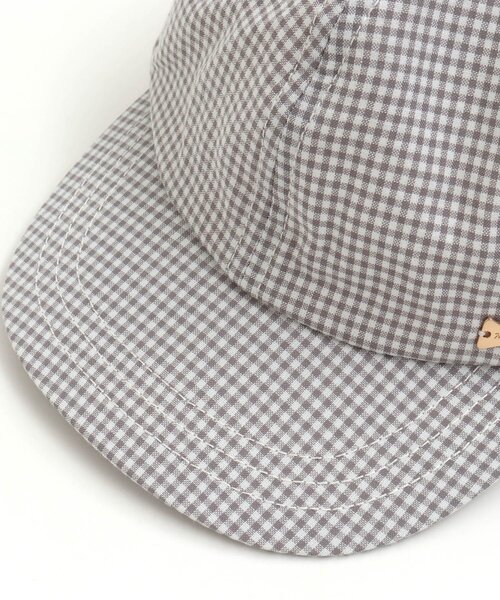 apres les cours(アプレレクール)の「リボンメッシュキャップ(キャップ・キッズ・チェック/ラベンダー/サックスブルー・58/54/50)」の14枚目の写真