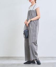 【2セットアイテム】Tシャツ×キャミサロペット