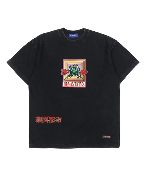 DEVA STATES（ディーヴァ ステイツ）の「APPETITE T-SHIRTS（Tシャツ/カットソー・メンズ・ホワイト/ブラック・M/XL/L）」の2枚目の写真