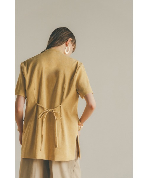 CLANE（クラネ）の「CLANE/クラネ/CORDUROY STAND COLLAR SHT（シャツ