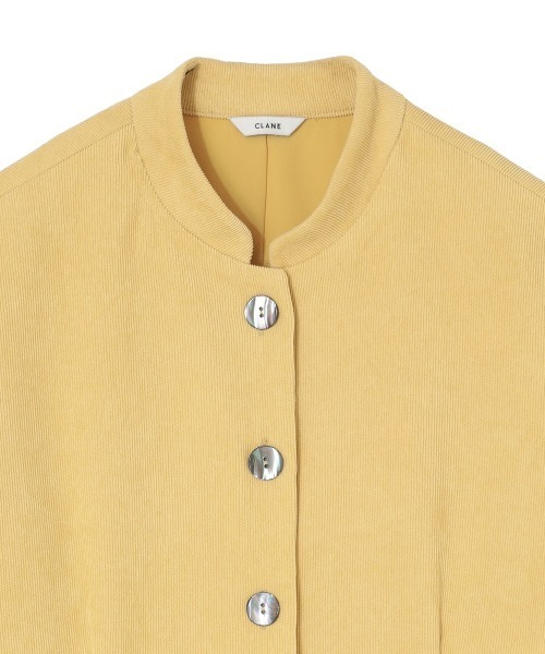 CLANE（クラネ）の「CLANE/クラネ/CORDUROY STAND COLLAR SHT