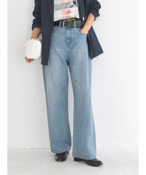 ハイウエストオーガニックコットンルーズデニム デニムパンツ Ungrid アングリッド のファッション通販 Zozotown