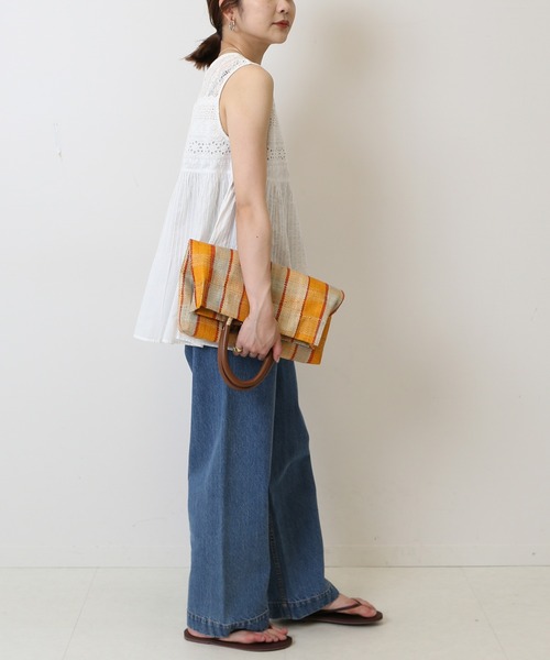 SLOBE IENA - 【新品】SLOBE IENAスローブイエナ レースピンタックノースリーブブラウス セール】レースピンタックノースリーブブラウス（シャツ