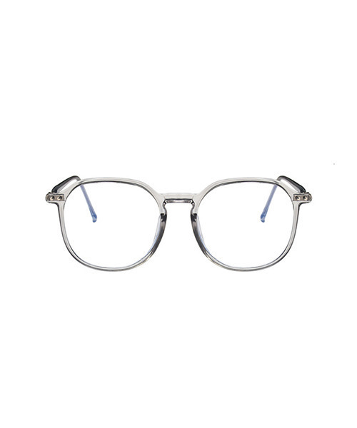 c.u.l(シーユーエル)の「【c.u.l】ユニセックス ビックフレーム 伊達メガネ スクエア cula390(メガネ・レディース・ブラック/クリア/グレー・FREE)」の6枚目の写真