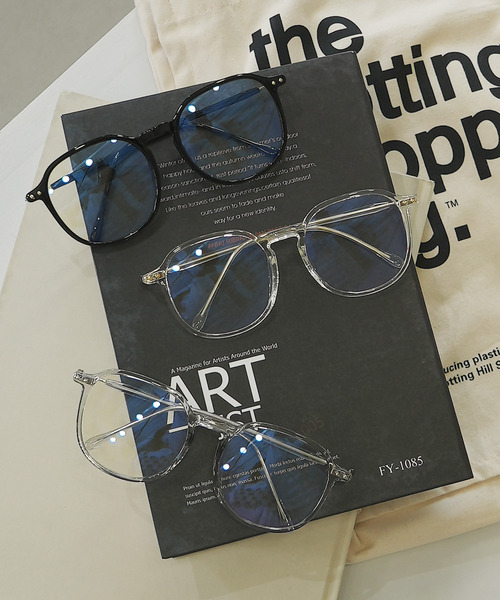 c.u.l(シーユーエル)の「【c.u.l】ユニセックス ビックフレーム 伊達メガネ スクエア cula390(メガネ・レディース・ブラック/クリア/グレー・FREE)」の11枚目の写真