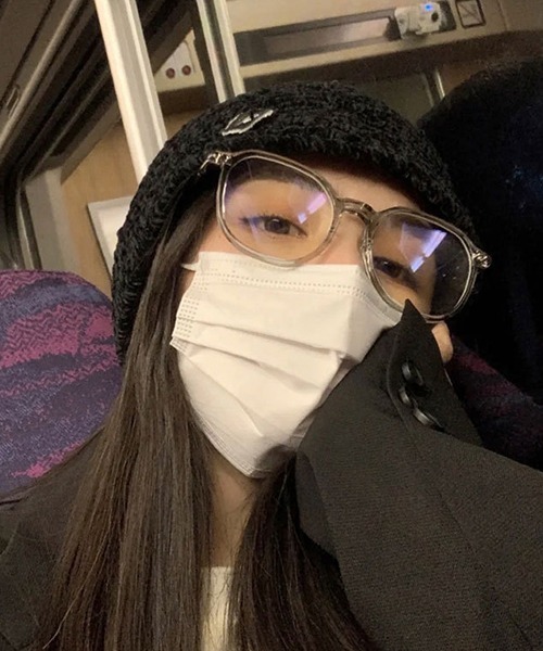 c.u.l(シーユーエル)の「【c.u.l】ユニセックス ビックフレーム 伊達メガネ スクエア cula390(メガネ・レディース・ブラック/クリア/グレー・FREE)」の19枚目の写真