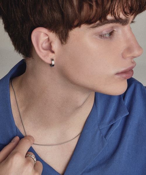 HYPE（ハイプ）の「【HYPE】ハイプ/ [シルバー]1mmスネークチェーン ネックレス/50cm,55cm,60cm（ネックレス・メンズ・シルバー・50cm/60cm/55cm）」の13枚目の写真