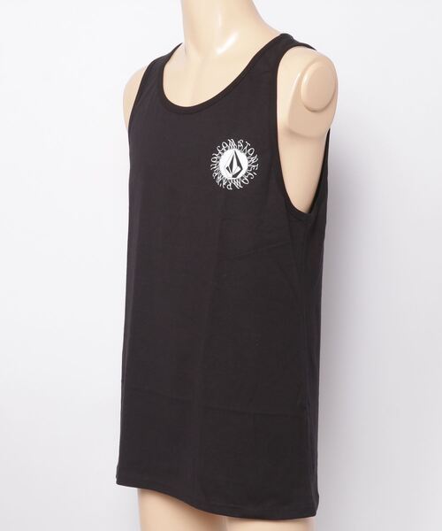 VOLCOM（ボルコム）の「【VOLCOM】EXUDER TANK（タンクトップ・メンズ・ブラック/ホワイト・MEDIUM/LARGE）」の3枚目の写真