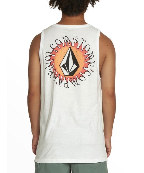 VOLCOM（ボルコム）の「【VOLCOM】EXUDER TANK（タンクトップ・メンズ・ブラック/ホワイト・MEDIUM/LARGE）」の8枚目の写真