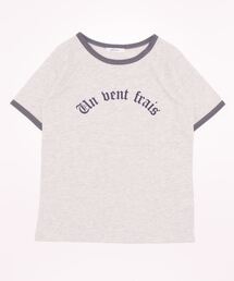 JUGLANS | ☆ トレンドライク。オールドロゴプリントルーズリンガーTシャツ 251357(Tシャツ/カットソー)