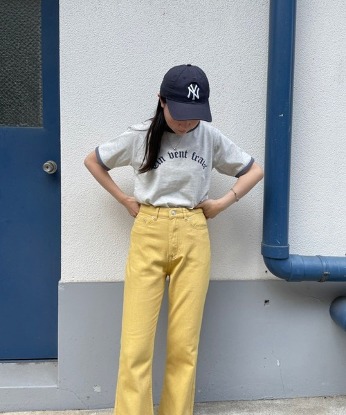 ＪＵＧＬＡＮＳ（ユグランス）の「☆ トレンドライク。オールドロゴプリントルーズリンガーTシャツ　251357（Tシャツ/カットソー・レディース・ホワイト/アイボリー/オートミール・FREE）」の11枚目の写真