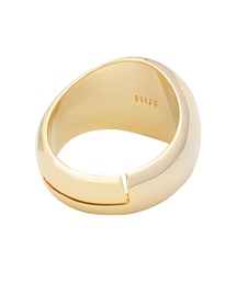 【HUF】ゴールドリングSサイズ 楽天市場】ハフ HUF アクセサリー リング 指輪 ゴールド 金色