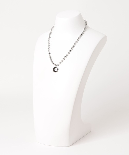 YACA（ヤーカ）の「8ball chain necklace/8ボールチェーンネックレス 