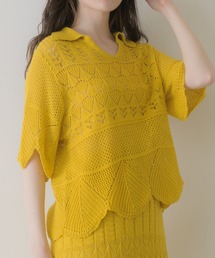 idem | 【ZOZOTOWN限定】summer knit tops/サマーニットトップス(ニット/セーター)