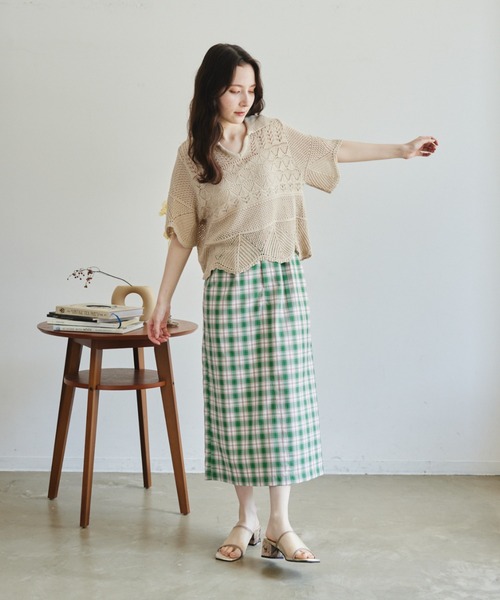 idem（イデム）の「【ZOZOTOWN限定】summer knit tops/サマー