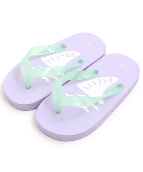 BREEZE（ブリーズ）の「カラバリビーチサンダル（サンダル・キッズ・ブラック/オレンジ/ブルー/グリーン/ラベンダー・15 /20/18/17/19/16）」の5枚目の写真