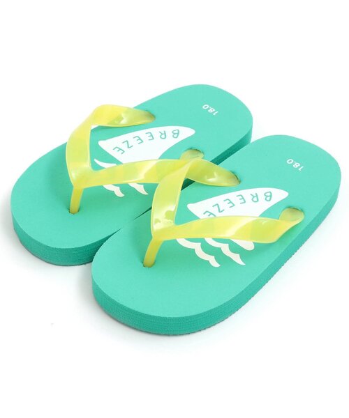 BREEZE（ブリーズ）の「カラバリビーチサンダル（サンダル・キッズ・ブラック/オレンジ/ブルー/グリーン/ラベンダー・15 /20/18/17/19/16）」の3枚目の写真