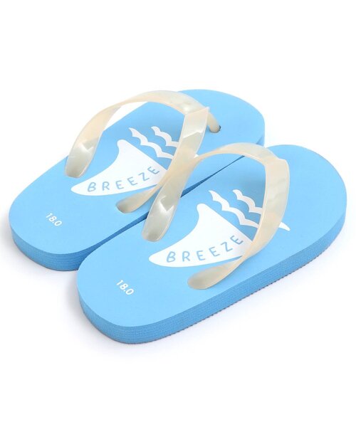 BREEZE（ブリーズ）の「カラバリビーチサンダル（サンダル・キッズ・ブラック/オレンジ/ブルー/グリーン/ラベンダー・15 /20/18/17/19/16）」の14枚目の写真