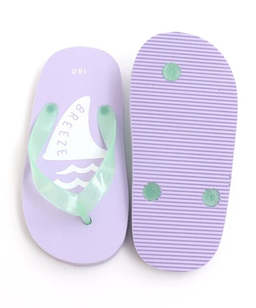 BREEZE（ブリーズ）の「カラバリビーチサンダル（サンダル・キッズ・ブラック/オレンジ/ブルー/グリーン/ラベンダー・15 /20/18/17/19/16）」の21枚目の写真