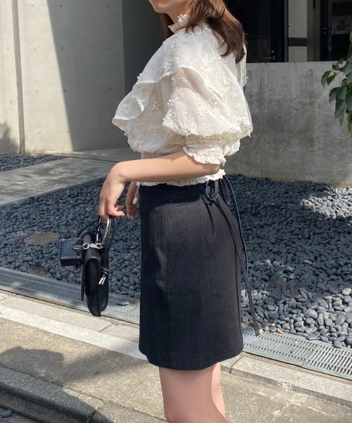 one after another NICE CLAUP（ワンアフターアナザーナイスクラップ）の「前後2WAYボウタイブラウス（シャツ/ブラウス・レディース・オフホワイト/ホワイト/ホワイト系その他・FREE）」の22枚目の写真