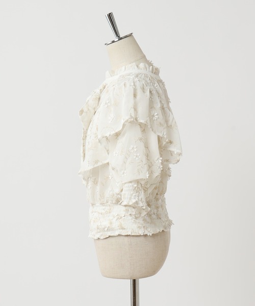 one after another NICE CLAUP（ワンアフターアナザーナイスクラップ）の「前後2WAYボウタイブラウス（シャツ/ブラウス・レディース・オフホワイト/ホワイト/ホワイト系その他・FREE）」の8枚目の写真